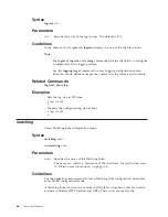 Preview for 92 page of IBM WebSphere XS40 Command Reference Manual