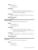 Preview for 127 page of IBM WebSphere XS40 Command Reference Manual