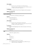 Preview for 128 page of IBM WebSphere XS40 Command Reference Manual