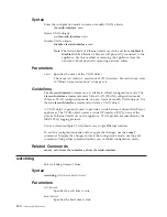 Preview for 156 page of IBM WebSphere XS40 Command Reference Manual