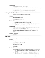 Preview for 157 page of IBM WebSphere XS40 Command Reference Manual