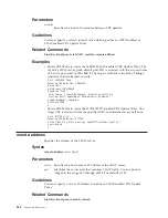 Preview for 236 page of IBM WebSphere XS40 Command Reference Manual