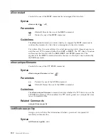 Preview for 326 page of IBM WebSphere XS40 Command Reference Manual