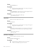 Preview for 366 page of IBM WebSphere XS40 Command Reference Manual