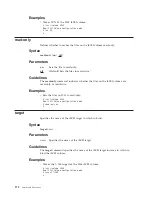 Preview for 398 page of IBM WebSphere XS40 Command Reference Manual