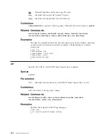 Preview for 434 page of IBM WebSphere XS40 Command Reference Manual