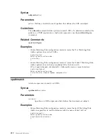 Preview for 438 page of IBM WebSphere XS40 Command Reference Manual