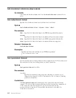 Preview for 468 page of IBM WebSphere XS40 Command Reference Manual