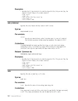 Preview for 566 page of IBM WebSphere XS40 Command Reference Manual