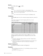 Preview for 630 page of IBM WebSphere XS40 Command Reference Manual