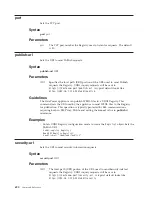 Preview for 716 page of IBM WebSphere XS40 Command Reference Manual