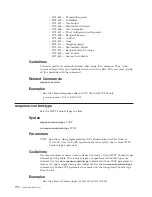 Preview for 800 page of IBM WebSphere XS40 Command Reference Manual