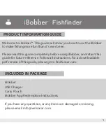 Preview for 2 page of iBobber CGG-MY-IBOBBER Product Information Manual