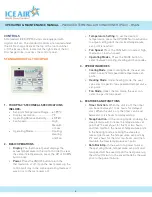 Preview for 6 page of ICE AIR RSAN Operating & Maintenance Manual