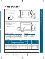 Preview for 2 page of Ice-O-Matic ICE0250 Series Specification Sheet