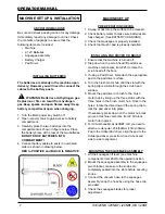 Preview for 7 page of Ice i20NB Operator'S & Parts Manual