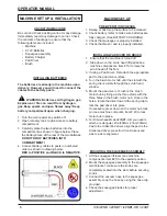 Preview for 6 page of Ice i20NBT Operator'S & Parts Manual