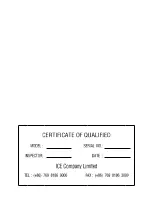 Preview for 63 page of Ice iS1100L Operator'S & Parts Manual