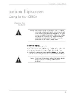 Preview for 49 page of iCEBOX flipscreen Owner'S Manual