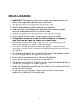 Preview for 5 page of Iceking IK60185AP Installation And Operating Instructions Manual