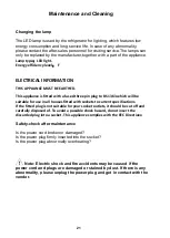 Preview for 23 page of Iceking RL550W.E Installation And Operating Manual