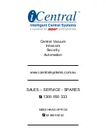 Preview for 12 page of iCentral System one Owner'S Manual