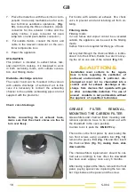 Preview for 18 page of ICIDIAI 3D9BL Manual For Lnstallation Use And Maintenance