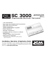 ICM Controls SC 3000 Installation, Operation & Application Manual preview