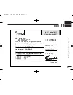 Preview for 35 page of Icom DS-100 (#02) Instruction Manual