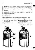 Preview for 13 page of Icom IC-F3101D Instruction Manual