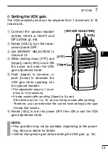 Preview for 57 page of Icom IC-F3101D Instruction Manual