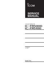 Preview for 138 page of Icom iC-FR5000 Service  Manual Addendum