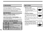 Preview for 2 page of Icom IC-M25 Instruction Manual