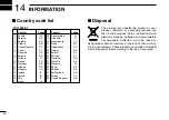 Preview for 38 page of Icom IC-M35 Instruction Manual