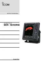 Icom MR-1010RII Instruction Manual preview