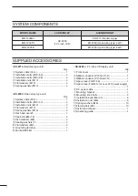 Preview for 2 page of Icom MR-1200RII Instruction Manual