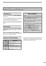 Preview for 3 page of Icom MR-1200RII Instruction Manual