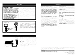 Preview for 2 page of Icom MXG-5000 Instructions