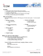 Preview for 2 page of Icom Quicksilver GPS Overview