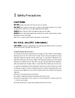 Preview for 4 page of Icom SL-1105 Instruction Manual