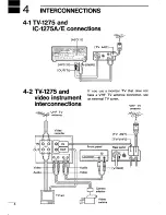 Preview for 6 page of Icom TV-1275 Instruction Manual