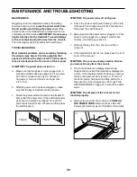 Preview for 30 page of ICON Health & Fitness NETL15815.0 User Manual