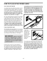 Preview for 17 page of ICON Health & Fitness NordicTrack Commercial 1250 User Manual