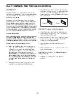 Preview for 33 page of ICON Health & Fitness NTL19117.1 User Manual