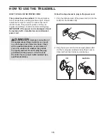 Preview for 15 page of ICON Health & Fitness PFTL69620-INT.0 User Manual