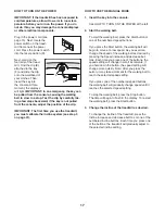 Preview for 17 page of ICON Health & Fitness PFTL69620-INT.0 User Manual