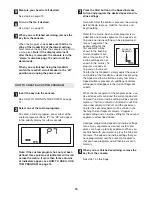 Preview for 15 page of ICON Health & Fitness PFTL73105.0 User Manual