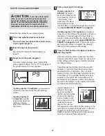 Preview for 17 page of ICON Health & Fitness PFTL73105.0 User Manual