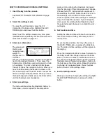 Preview for 20 page of ICON Health & Fitness PRO-FORM 980 CS User Manual
