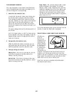 Preview for 22 page of ICON Health & Fitness Pro-Form Cadence WLT User Manual